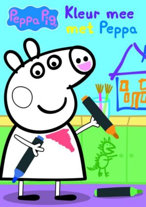 Kleur mee met Peppa